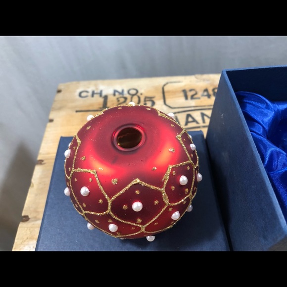 Vintage Sorelle HandCrafted Glass Tea Light Holder - Picture 7 of 7